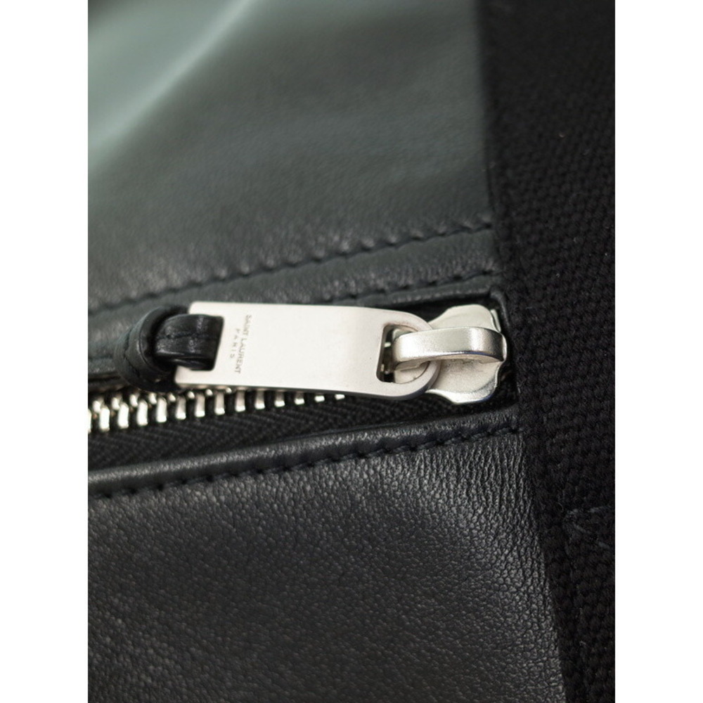SAINT LAURENT Paris Saint Paris Leather Tote Bag - Picture 9 of 9